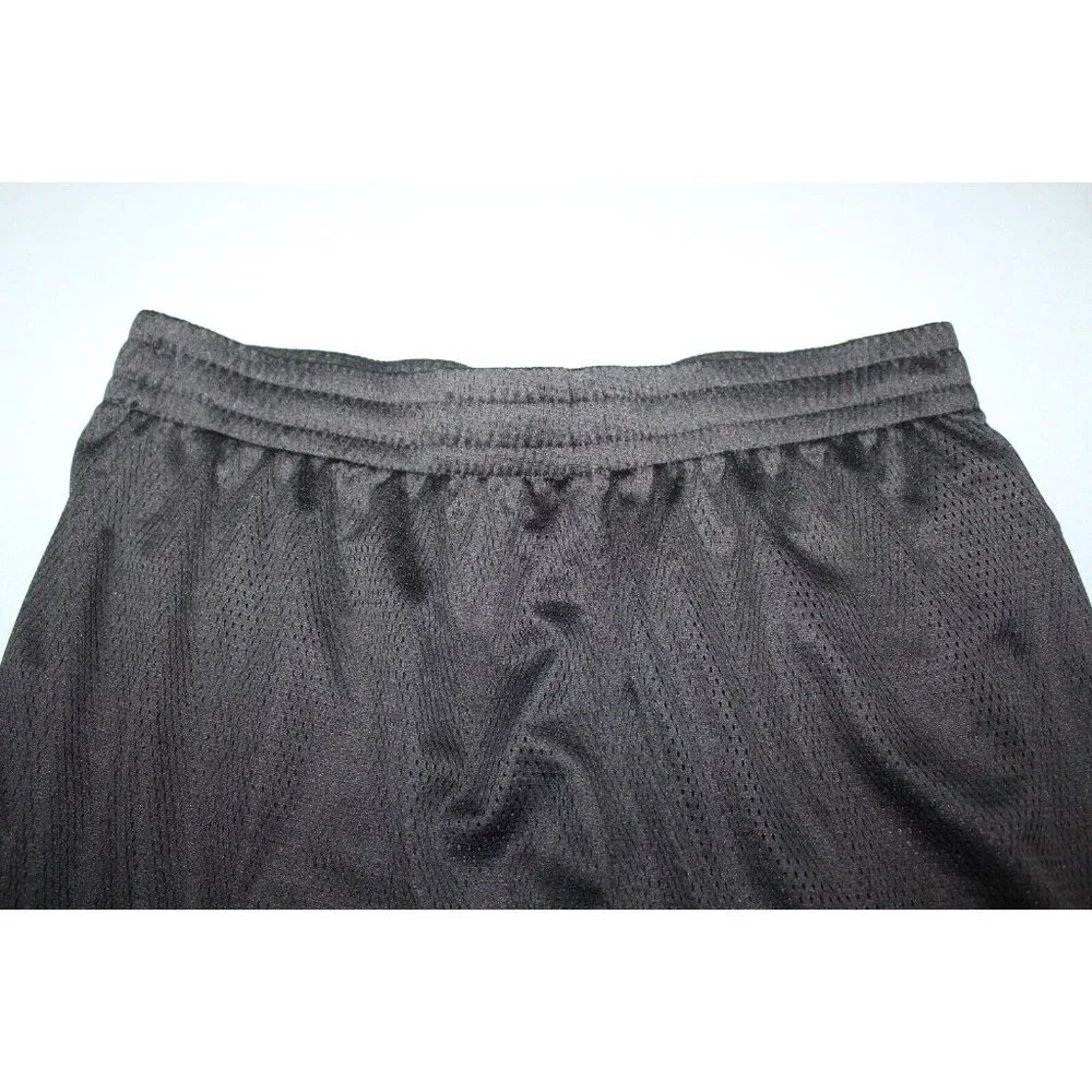 NWT DSG Men's Black Pocketless Mesh Training Shorts L 10'' Inseam Athletic Fit - Picture 5 of 8
